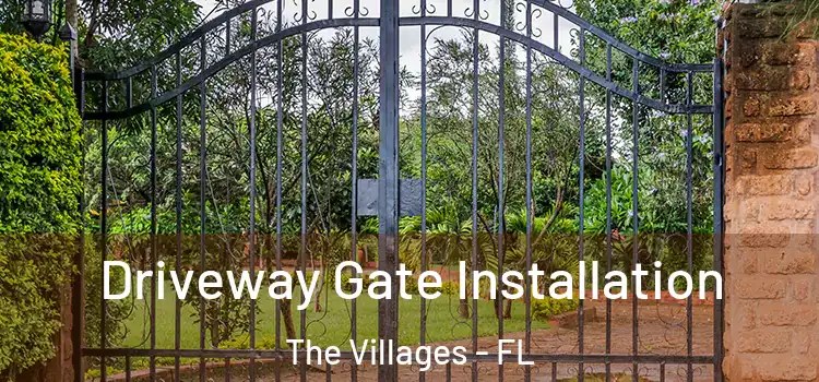  Driveway Gate Installation The Villages - FL